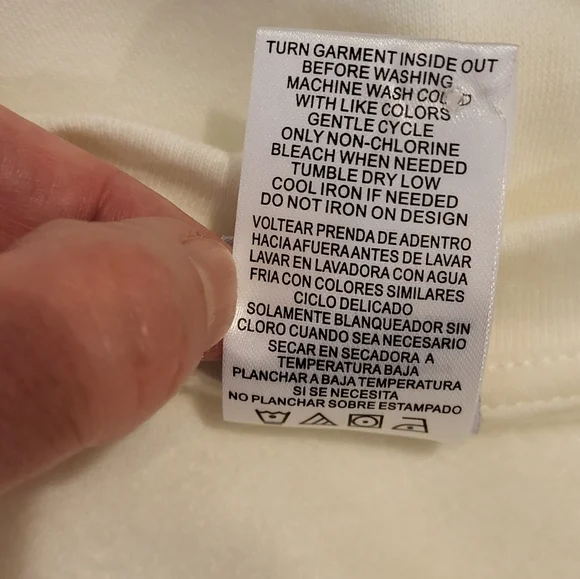 Peanuts Snoopy White Crewneck Sweatshirt Size Large - Picture 7 of 9